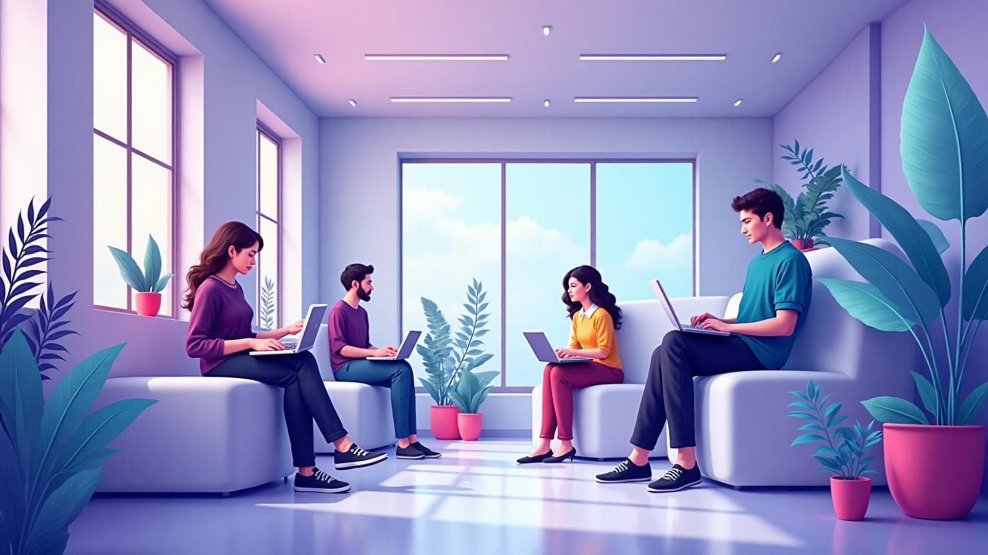 People learning with technology